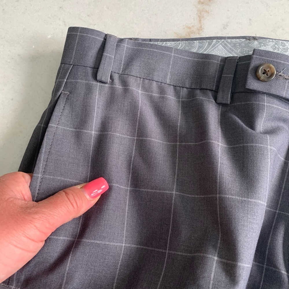 NWT LAUREN Ralph Lauren light gray pants